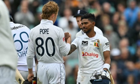 Ollie Pope admits England were ‘not good enough’ in defeat by Sri