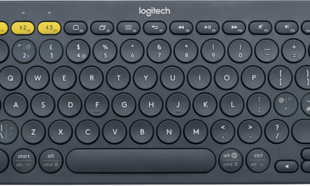 Logitech K380 multi-device keyboard.