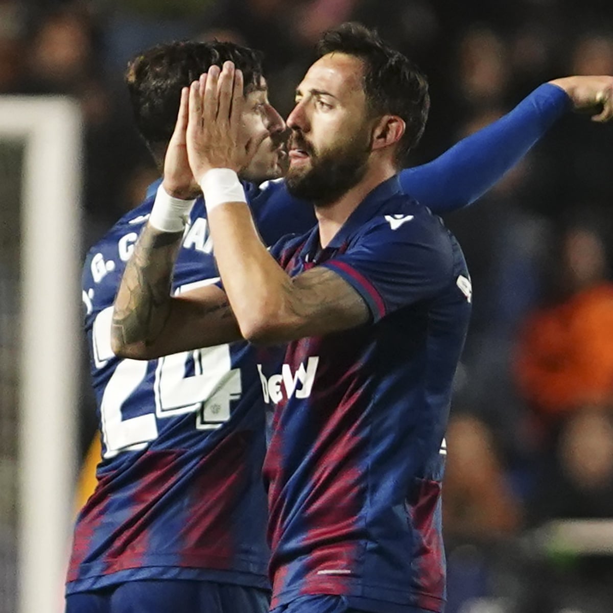 Jose Luis Morales Fires Levante To Stunning Victory Over Real Madrid La Liga The Guardian