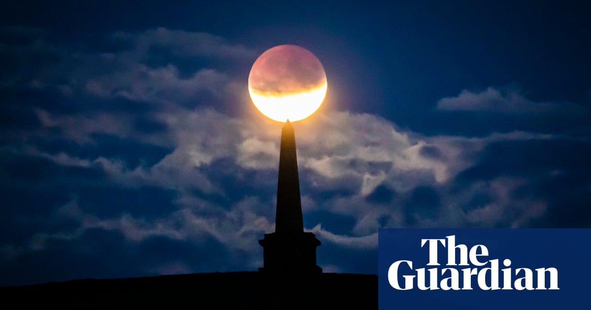 Partial lunar eclipse – in pictures | Science | The Guardian
