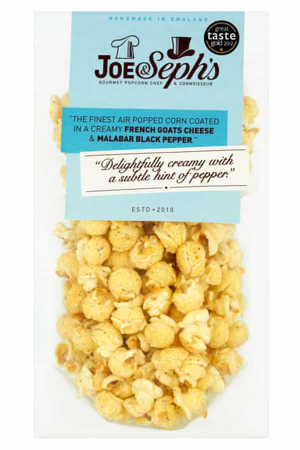 Joe & Seph’s popcorn: launched six years ago