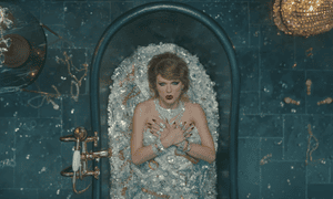 A still from Taylor Swift’s music video for her new single Look What You Made Me Do