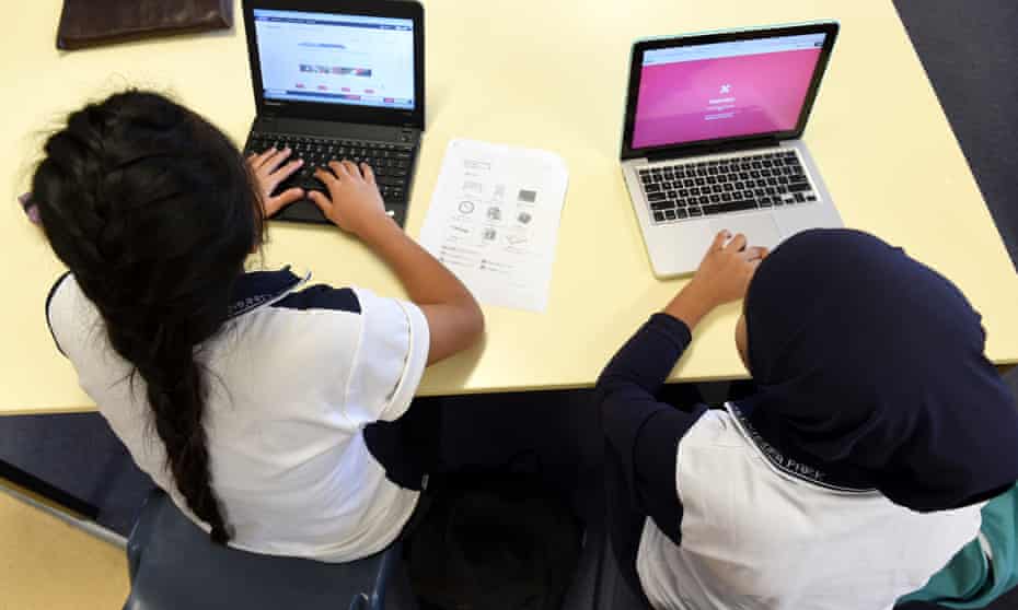 Students at a Sydney school