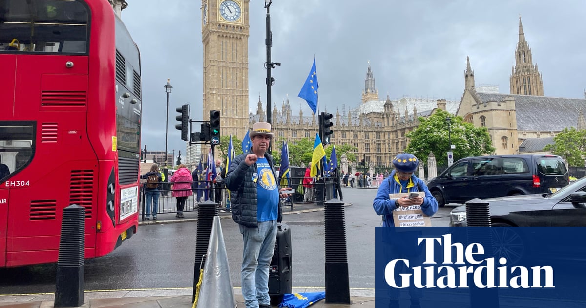 Stop Brexit Man back in Westminster despite facing prosecution