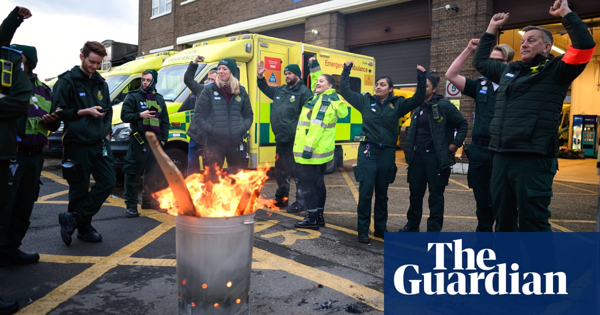NHS braced for surge of patients after ambulance workers strike