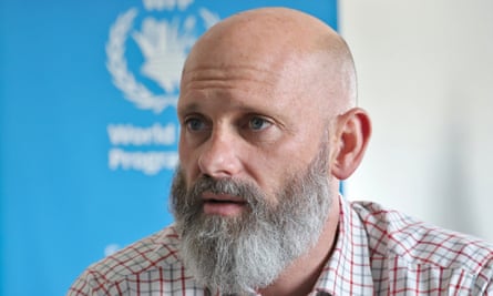 Matthew Hollingworth during the interview in East Jerusalem.