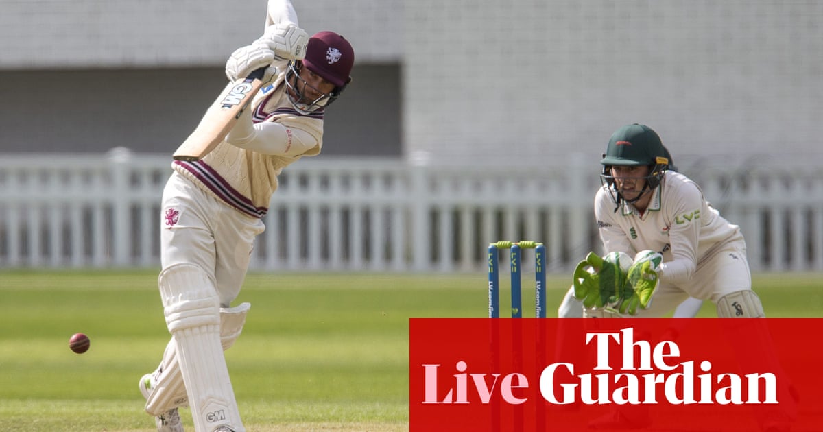 County cricket: Devon Conway shines for Somerset – as it happened
