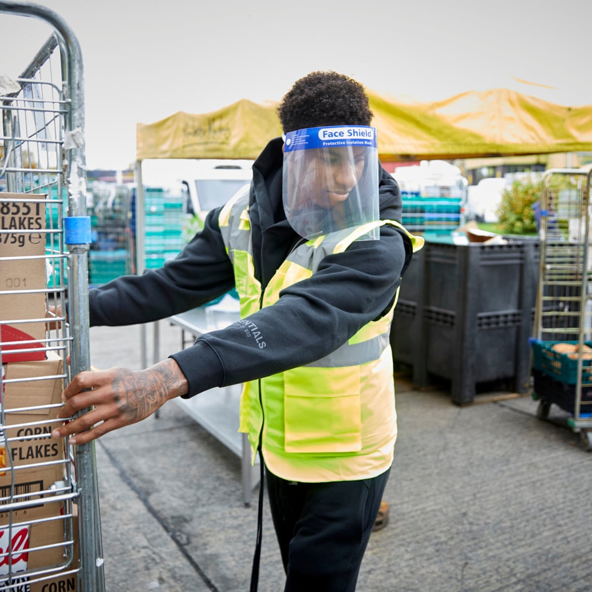 Support Grows For Marcus Rashford S Free School Meals Campaign Education The Guardian
