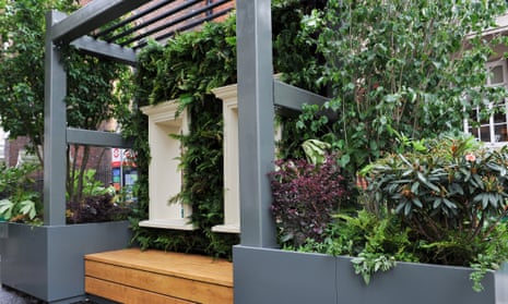 The Wild West End garden was designed by Kate Gould, a five times Chelsea gold medallist.