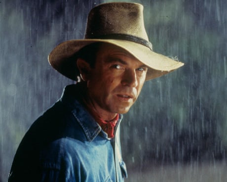 Sam Neill as the iconic palaeontologist Dr Alan Grant in 1993 film Jurassic Park
