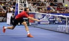 Carlos Alcaraz has Daniil Medvedev on the run in stunning China Open point - video