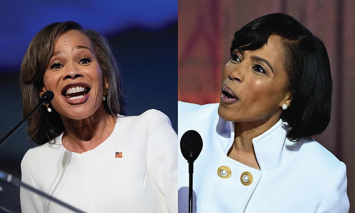 Lisa Blunt Rochester and Angela Alsobrooks.