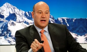 That background is real? Cohn in Davos.