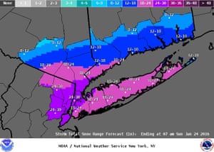 Blizzard Buries Eastern Us As New York Bans Travel As It Happened Us News The Guardian