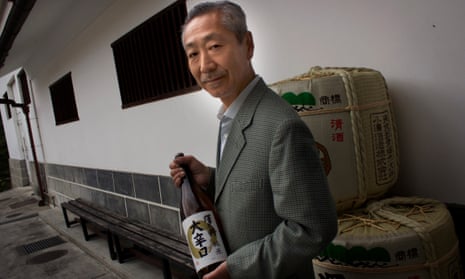 Junichiro Ozawa, president of Ozawa Shuzo sake brewery. 