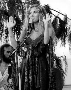 Nicks in 1978, performing with Fleetwood Mac.