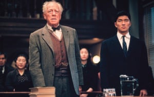 Max von Sydow and Rick Yune in Snow Falling on Cedars, 1999