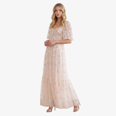 Needle & Thread Meadow Ditsy Sweetheart Ankle Gown
