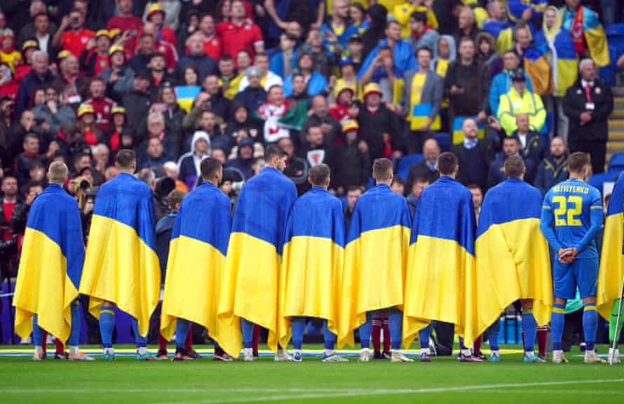 Ukraine flags