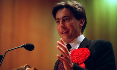 Bradshaw makes his victory speech in Exeter in 1997.