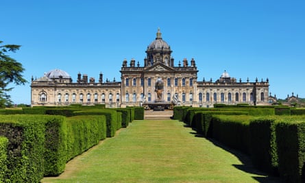 Castle Howard, Yorkshire, was built by John Vanbrugh in partnership with Nicholas Hawksmoor. Although building work began in 1699, the construction of Castle Howard took more than 100 years to complete.