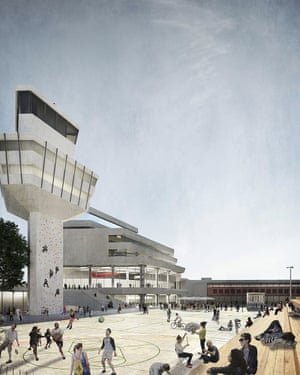 A plan for Tegel airport.