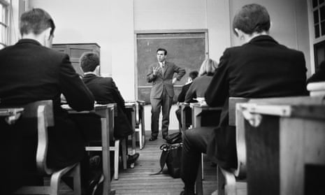 A classroom in Hackney, London, 1964.