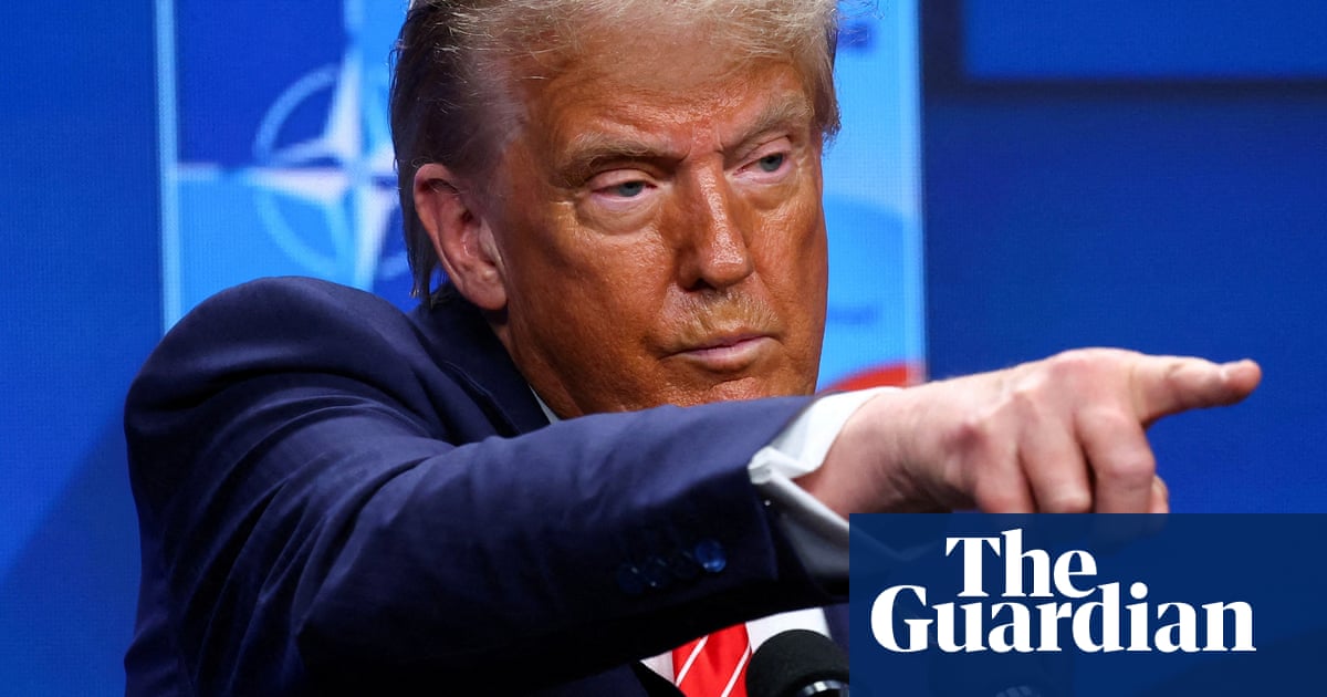 Trump Discusses Patriot Missile Plans With Ukrainian Reporter At NATO Summit