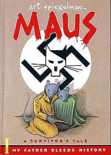 Cover of the graphic novel Maus by Art Spiegelman