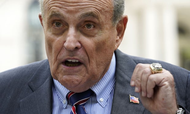 Rudy Giuliani described being hit so hard it felt like being shot.