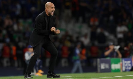Pep Guardiola commands respect almost exclusively via the melting power of his brain