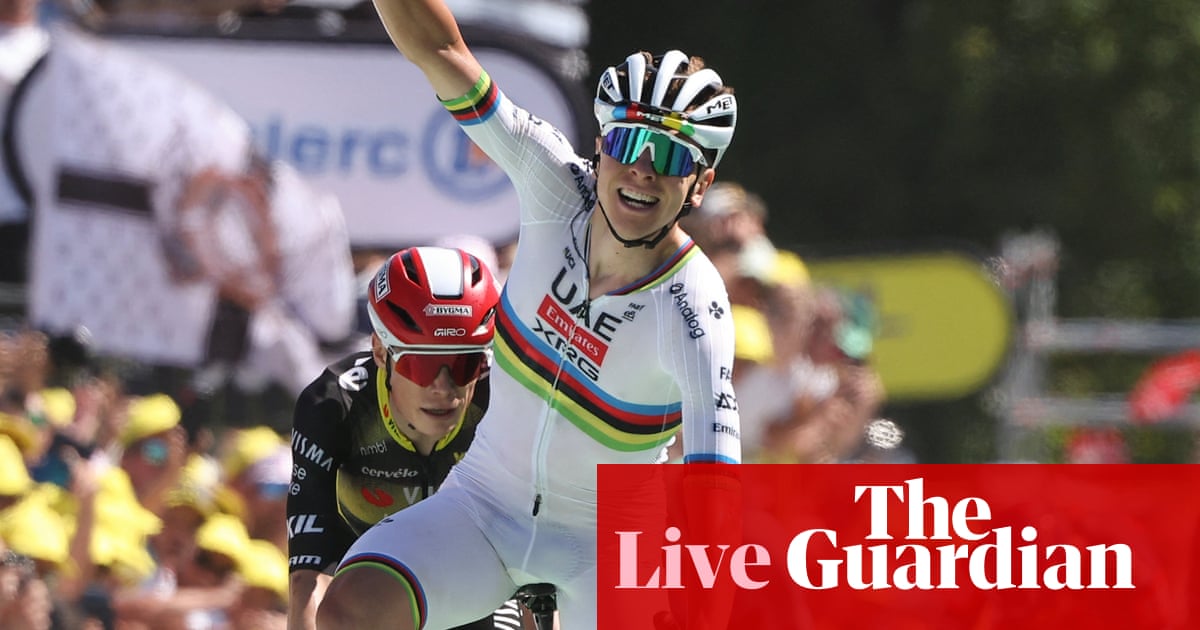 Vingegaard Trails Pogačar, Evenepoel in Tour de France Time Trial