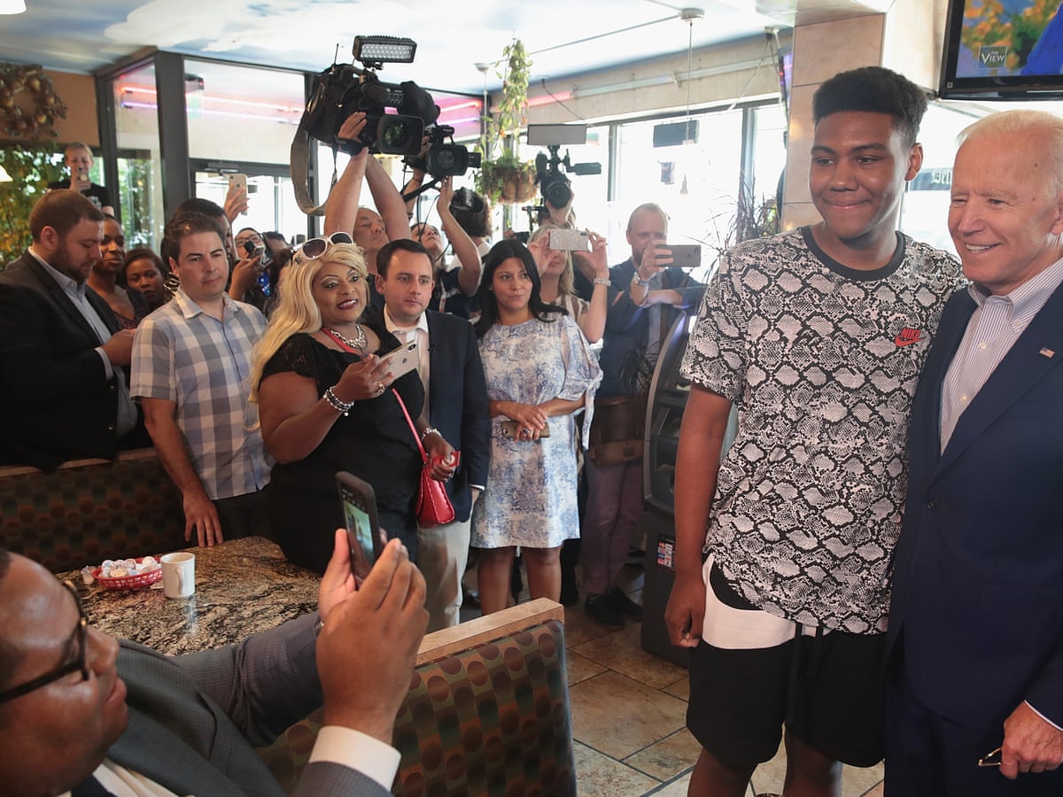 This Is A Marathon Can Joe Biden Go The Distance For Democrats Us News The Guardian