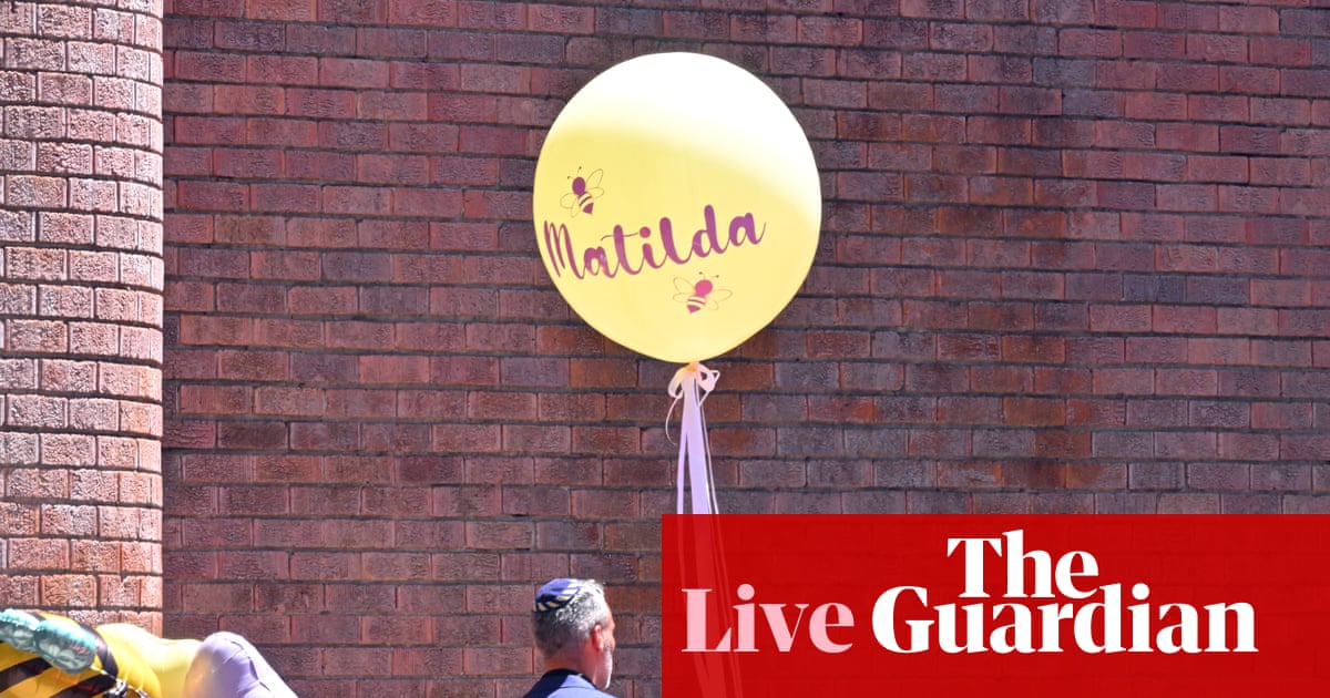 Bondi terror attack updates: mourners gather for ‘heartbreaking beyond words’ funeral of 10-year-old Matilda; Adam Smyth, 50, named as 14th victim
