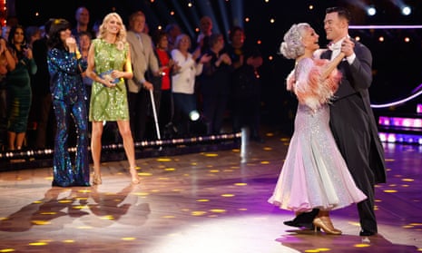 Angela Rippon and Kai Widdrington’s last dance