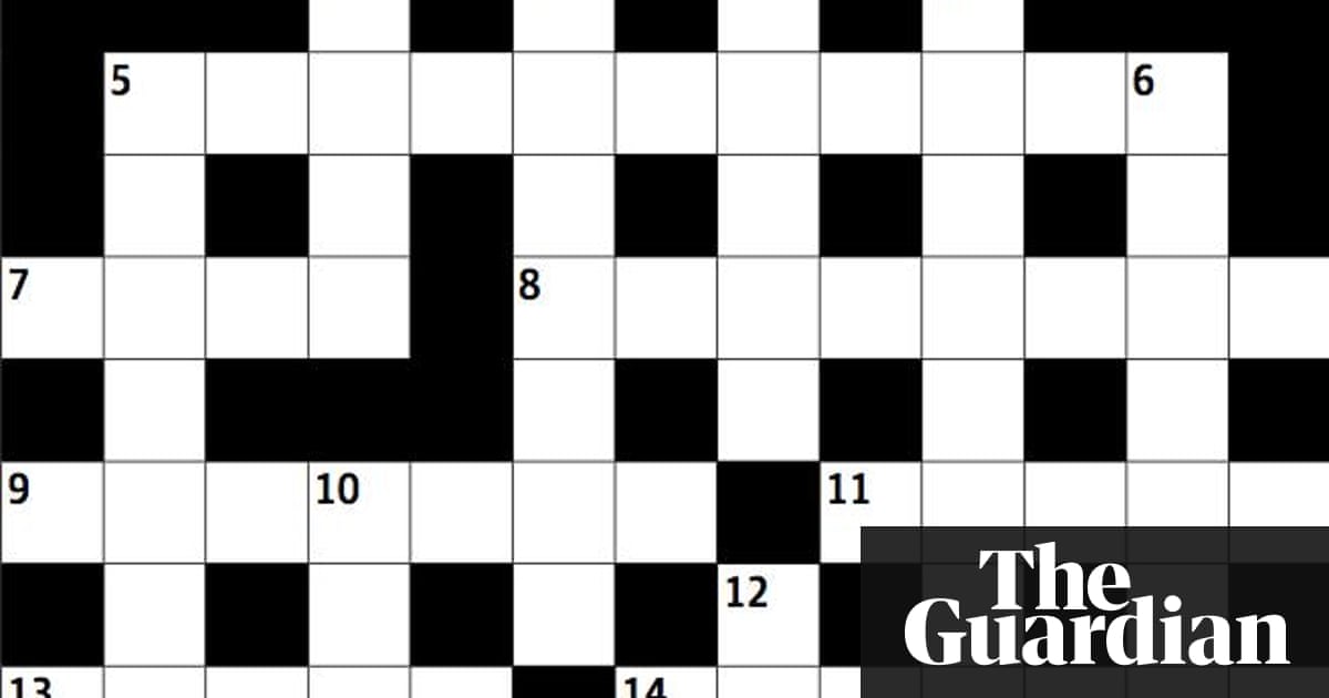 Quick crossword No 14,383 Crosswords The Guardian