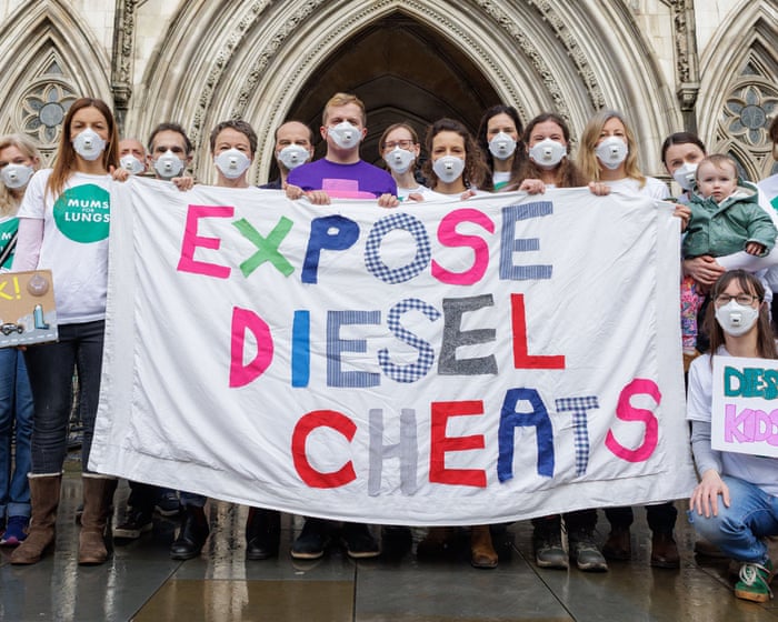 ‘Little lungs are paying’: 1.6m claimants head to high court as carmakers finally face punishment for Dieselgate