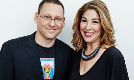 Avi Lewis, left, director of ‘This Changes Everything’ with writer Naomi Klein.