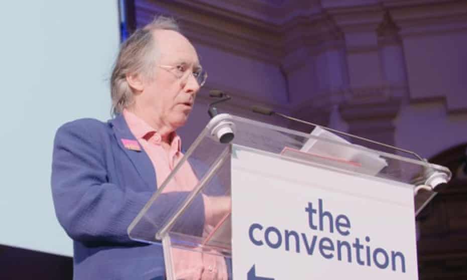 ‘Hobbled by a fatal attraction to rational argument’ …Ian McEwan in Postcards from the 48%