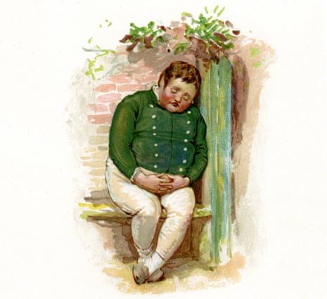 Charles Dickens. Obesity hypoventilation syndrome was originally named Pickwickian syndrome, because it tied in so perfectly with the description of the symptoms suffered by Joe the “fat boy” from Pickwick Papers.