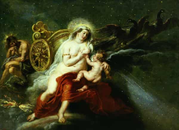 The Birth of the Milky Way by Rubens (c1636)
