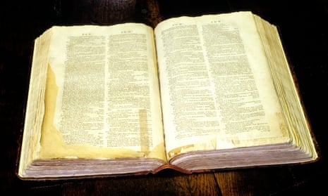 a volume of johnsons dictionary on display at 17 gough square