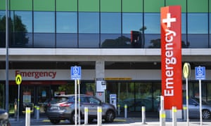 La entrada al departamento de emergencias del hospital Royal Adelaide