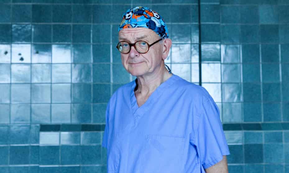 ‘Strangely uplifting’: Henry Marsh in the operating theatre in a children’s hospital in Ukraine