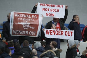 As the 2017/18 season turned into another lacklustre campaign, the calls for Wenger to leave got louder and in April the club announced that he would leave at the end of the season.