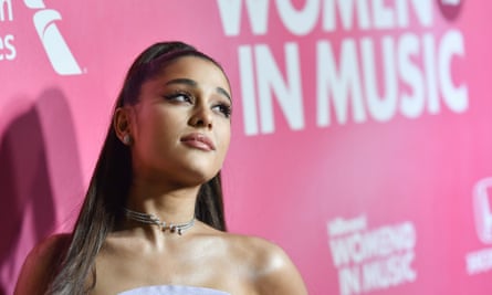 Clear-eyed hope … Grande at Billboard’s 2018 Women in Music event.