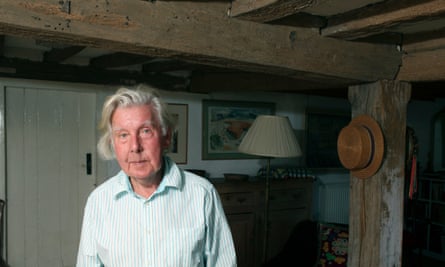 Ronald Blythe chez lui dans le Suffolk en 2010.