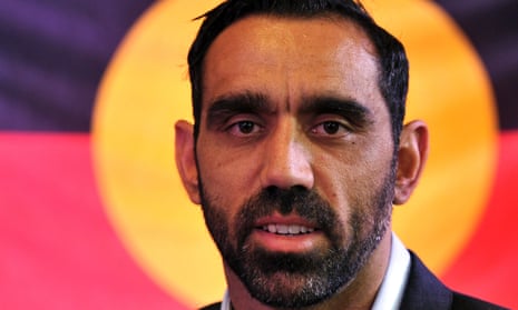Adam Goodes after being named the Australian of the Year for 2014