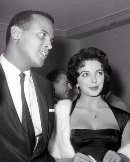 Joan Collins with Harry Belafonte