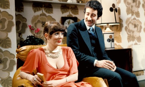 Beverly (Alison Steadman) and Laurence (Tim Stern) in Abigail’s Party.